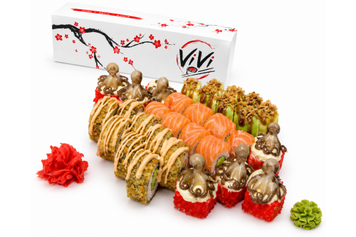 Vreau un set de sushi. Pentru tine.