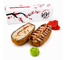 sushi burger chiken
