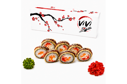 Tempura somon Roll