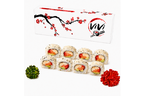 Hikari salmon roll