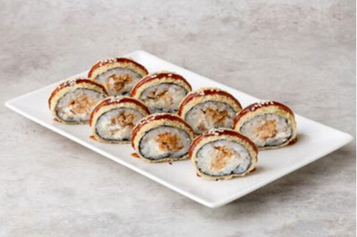 Tempura somon fri Roll